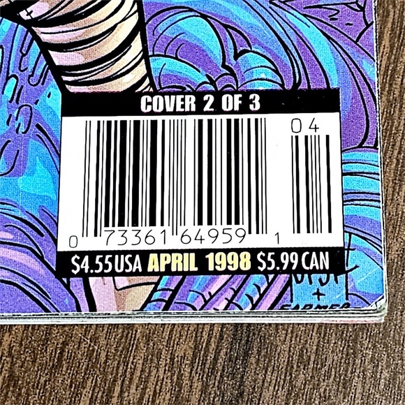 April 1998  Wizard Comic Guide Magazine - Picture 2 of 3